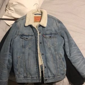 Levi’s Denim Sherpa Jacket
